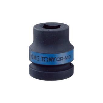 Головка KING TONY торцевая ударная четырехгранная 1", 19 мм, футорочная