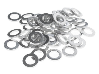 Шайба 6.4х10.4х1.5 алюминиевая 50шт. JTC