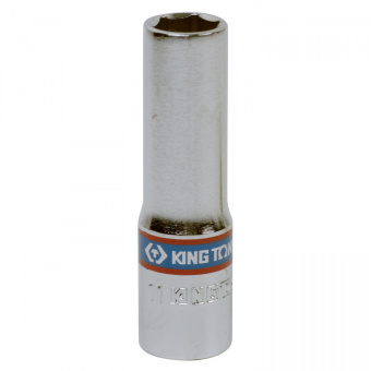 Головка KING TONY торцевая глубокая шестигранная 3/8", 11 мм