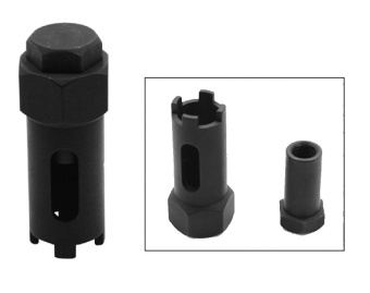 Радиусная Jonnesway торцевая насадка для демонтажа форсунок дизельных двигателей MAN, MERCEDES, SCAN