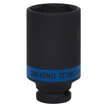 Головка KING TONY торцевая ударная глубокая шестигранная 1/2", 34 мм