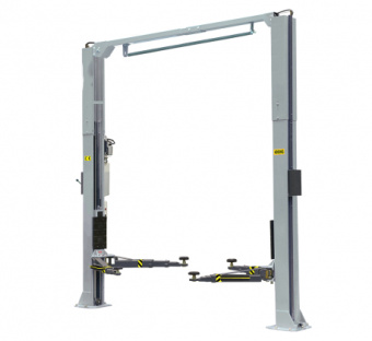 Подъемник двухстоечный ATIS A245CHM. 4.5 тонны, верхняя синхронизация