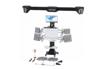 Стенд Nordberg сход-развал 3D четырехкамерный настенный, серый