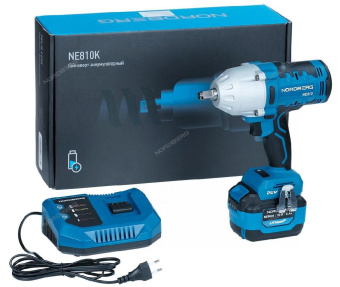 Гайковерт Nordberg аккумуляторный, 1/2", 20В, 1000Нм с акк. и зар. уст-вом СНЯТ 