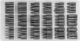 Набор Jonnesway вставок-бит 1/4"DR, 18 видов по 10 штук