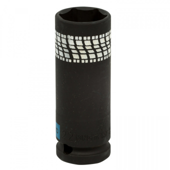 Головка KING TONY торцевая ударная глубокая 1/2", 22 мм, тонкостенная