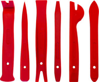 Набор Thorvik приспособлений для демонтажа декоративных панелей салона автомобиля, 6 предметов