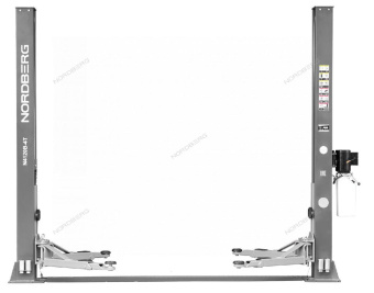 Подъемник Nordberg 220V двухстоечный 4 тонны (серый)