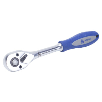 Трещотка МАСТАК 3/8", 45 зубцов, флажковая с кнопкой