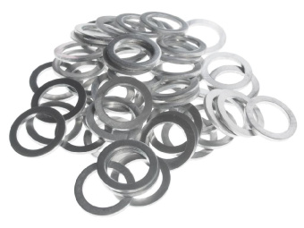 Шайба 18.0х25.0х2.0 алюминиевая 50шт. JTC