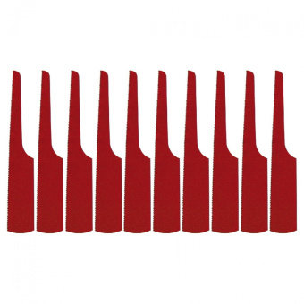 Комплект MIGHTY SEVEN сменных пилок для лобзиков, 32 зуба, Bi-metal, 10 шт