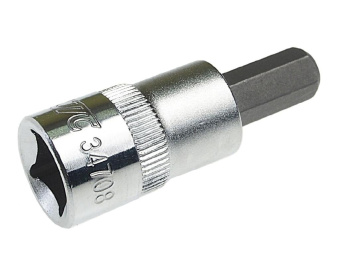 Бита-головка 3/8" HEX H8х48мм JTC