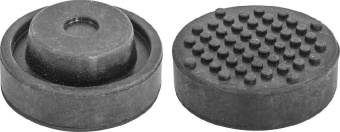 Опора Ombra резиновая для подкатных домкратов, D-72 мм, H-32 мм