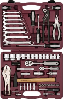 Набор Thorvik инструмента универсальный 1/4", 1/2"DR, 72 предмета