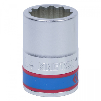 Головка торцевая стандартная двенадцатигранная 3/4", 24 мм KING TONY 633024M
