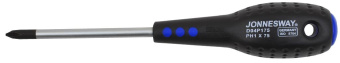 Отвертка Jonnesway стержневая крестовая FULL STAR, PH1х75 мм