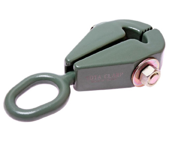 Зажим JTC-C702 основной самозатягивающийся с закругленными губками, 5 т