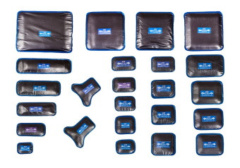 Пластырь ПР-35-1 хв (резин. д/рем. радиал. шин д/холод. вулк.), 130х180мм, 3 сл. корда*10 шт. в уп.