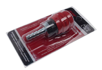 Переходник для компрессора 1/4" быстросъемный штуцер "елочка" 9мм двухрежимный JTC