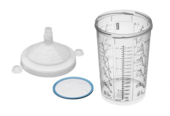 Набор SATA RPS (стаканы с крышкой 900мл и плоским фильтром 125мк), 40 шт