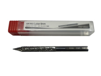 Фреза TIP-TOP карбидная 8 мм.