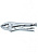 Тиски Jonnesway ручные струбцина с овальными губками, 250 мм