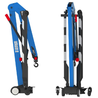 Кран Mega гаражный CRV6 однотактный, складной г/п 650 кг.