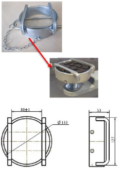 Адаптер Everlift для подхвата внедорожных и коммерческих автомобилей.