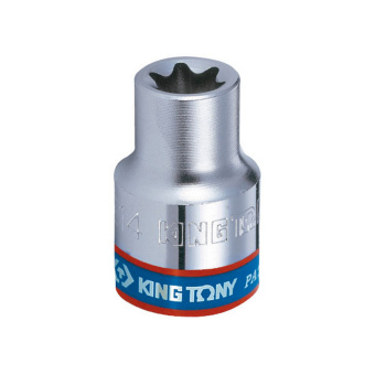 Головка KING TONY торцевая TORX Е-стандарт 3/8", Е11, L = 28 мм