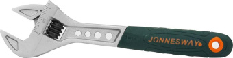Ключ Jonnesway разводной эргономичный с пластиковой ручкой, 0-24 мм, L-200 мм