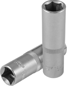 Головка Jonnesway торцевая глубокая 1/2"DR, 15 мм