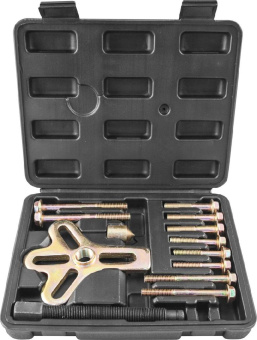 Съемник Thorvik многофункциональный с болтовыми захватами в наборе, диапазон захватов 30-120 мм, 13