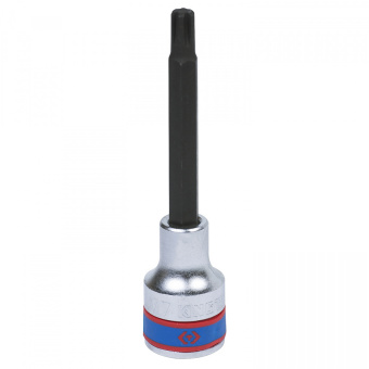 Насадка KING TONY (бита) торцевая 1/2", RIBE, M07, L = 100 мм