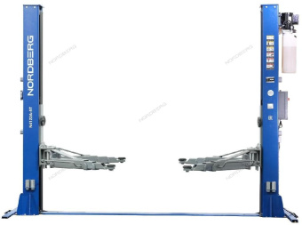Подъемник Nordberg 380V двухстоечный с электростопорами 5 тонн