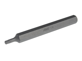 Бита TORX Т15х80мм 5/16" удлиненная JTC