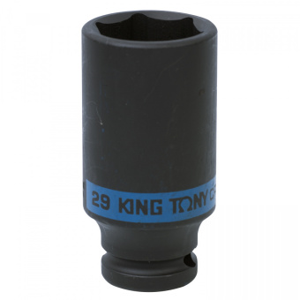 Головка KING TONY торцевая ударная глубокая шестигранная 1/2", 29 мм
