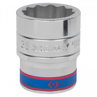Головка KING TONY торцевая стандартная двенадцатигранная 1", 38 мм