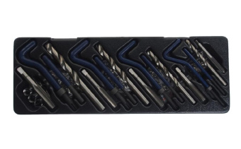 Набор инструментов для восстановления резьбы комбинированный в кейсе JTC