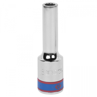 Головка KING TONY торцевая глубокая двенадцатигранная 1/2", 8 мм