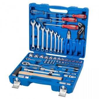 Набор KING TONY инструментов универсальный, 77 предметов