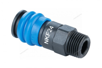 Разъем Nordberg композитный быстросъемный - резьба М1/2 внешний