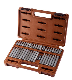 Набор Ombra вставок-бит и переходников 3/8", 1/2"DR, 40 предметов