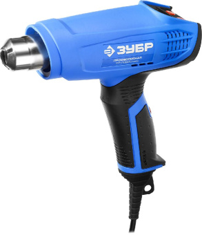 Фен ЗУБР 2000 Вт,  дисплей, кейс, Профессионал