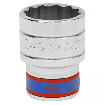 Головка KING TONY торцевая стандартная двенадцатигранная 1/2", 24 мм
