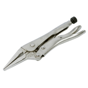 Зажим с фиксатором 165 мм, тонконосый KING TONY