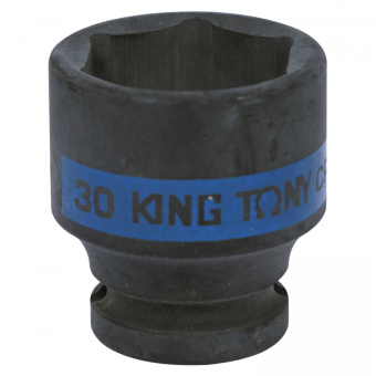 Головка KING TONY торцевая ударная шестигранная 1/2", 30 мм