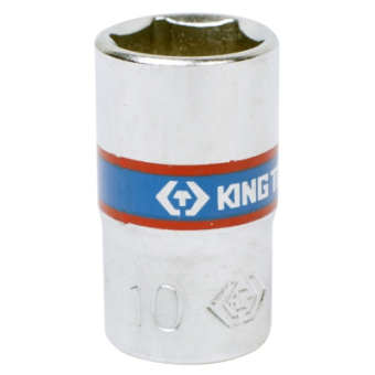 Головка KING TONY торцевая стандартная шестигранная 1/4", 8 мм