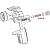 Кольцо SATA уплотнительное 9 х 1,5мм крышки штока воздушного клапана для SATAjet пистолетов