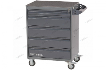 Тележка NORDBERG инструментальная, 5 выдвижных ящиков