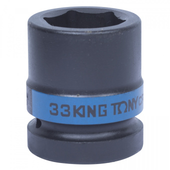 Головка KING TONY торцевая ударная шестигранная 1", 33 мм